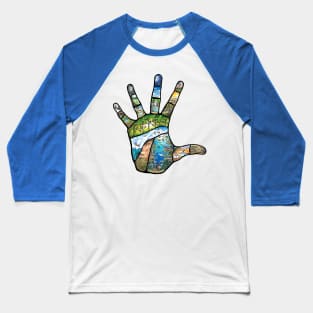 Nature Hand Baseball T-Shirt